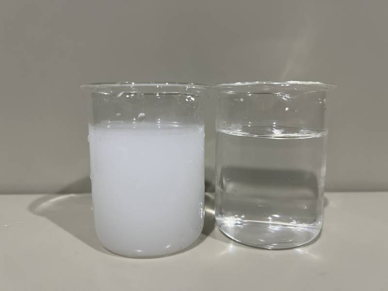 天津筒靴印刷清洗廢水處理效果對比