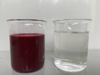 化妝品容器水性漆廢水處理效果-京上環(huán)保