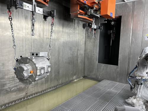 水簾柜噴漆廢水處理