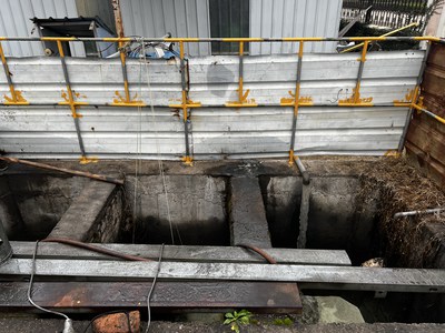 電子塑膠噴漆廢水集中池