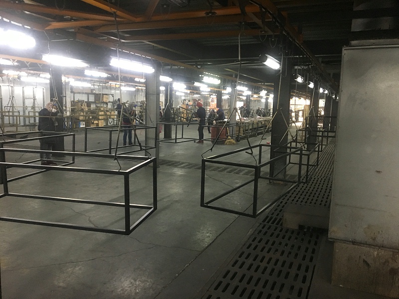 家具廠噴涂現(xiàn)場噴漆廢水處理設(shè)備