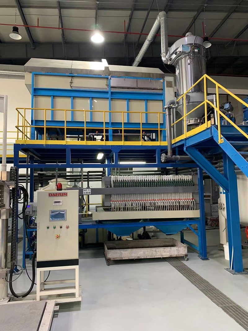 京上環保水性漆廢水處理設備