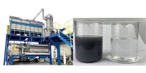 涂料廢水處理效果-京上環保物理法